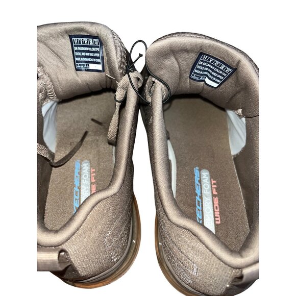 Skechers Women's Wide Fit Memory Foam Sneakers - Machine Washable & Comfortable - Picture 9 of 9